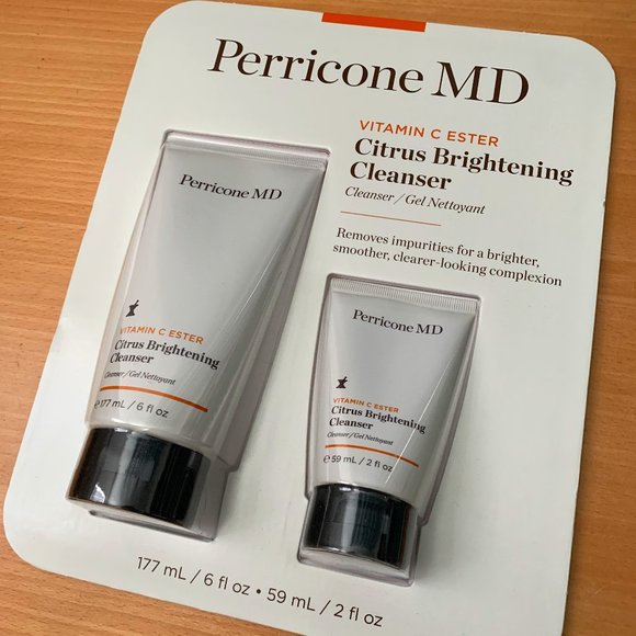 Perricone MD Skincare New Perricone Md Vitamin C Ester Citrus Brightening Cleanser 6 Oz 2 Oz
